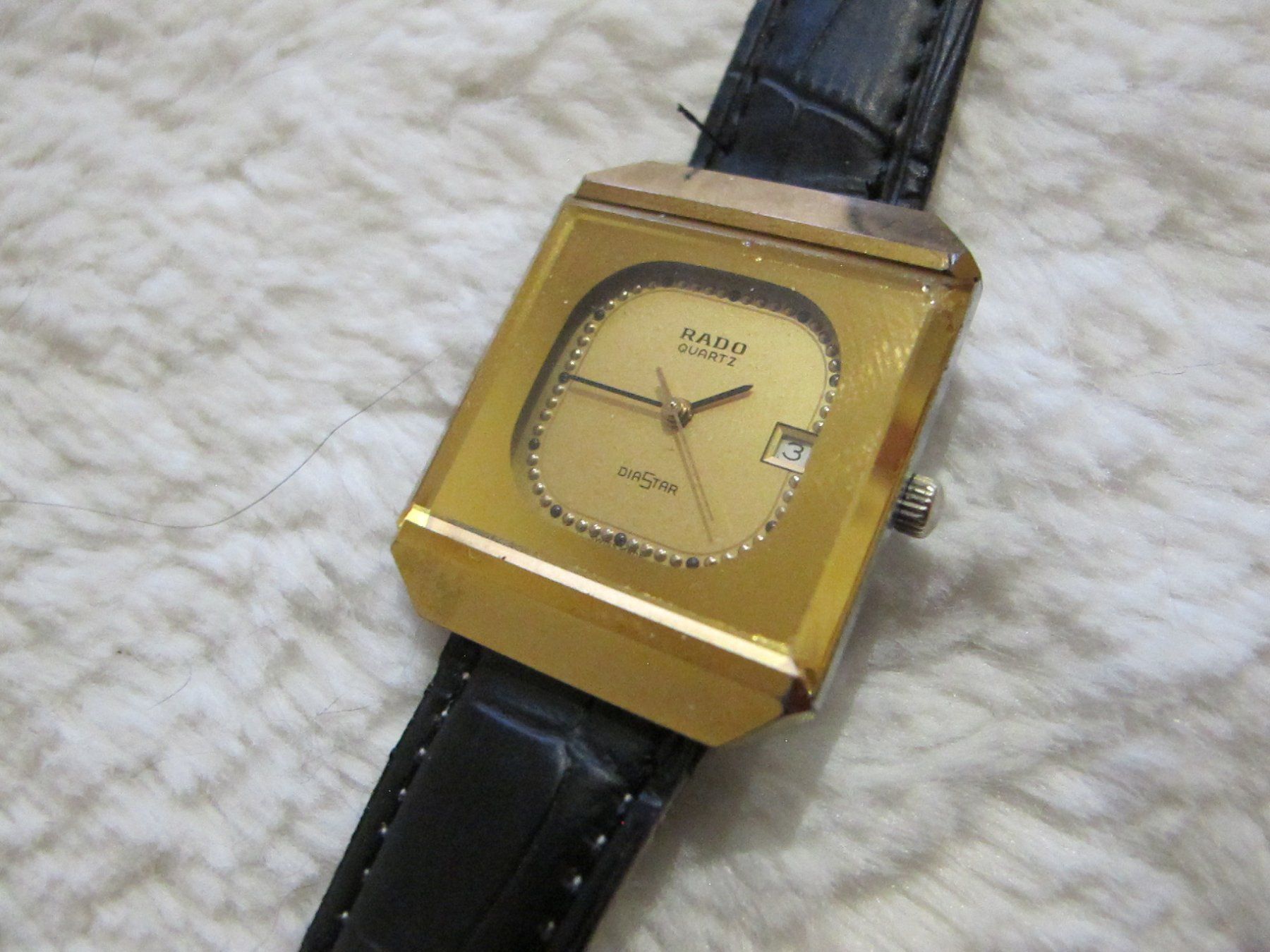 Rado Uhren: Rado DiaStar Quartz Damen Oder Herren Vintage Vergoldet – Gebraucht aus Altnau von SwissGoldTime 3