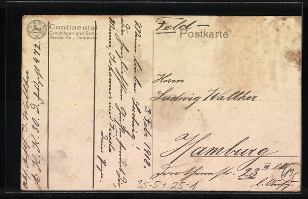 Cartoline postali: Verzweifelte Bauer mit Schwein an der Le – Usato da Berlin venduto da bartko-reher 1