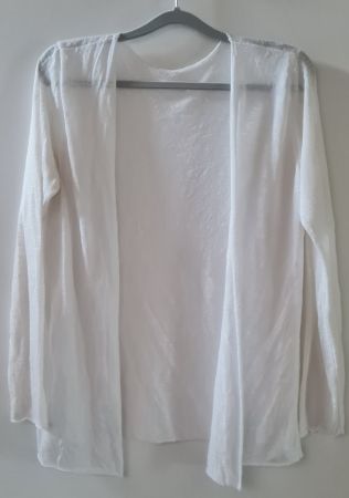 Strickjacke weiss OneSize