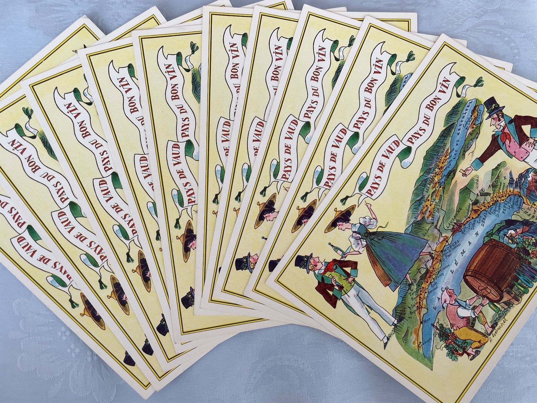 Cartes postales: 10 Alte Ansichtskarten "Pays de Vaud" – Neuf (Voir description) à Luzern par Sontru 2