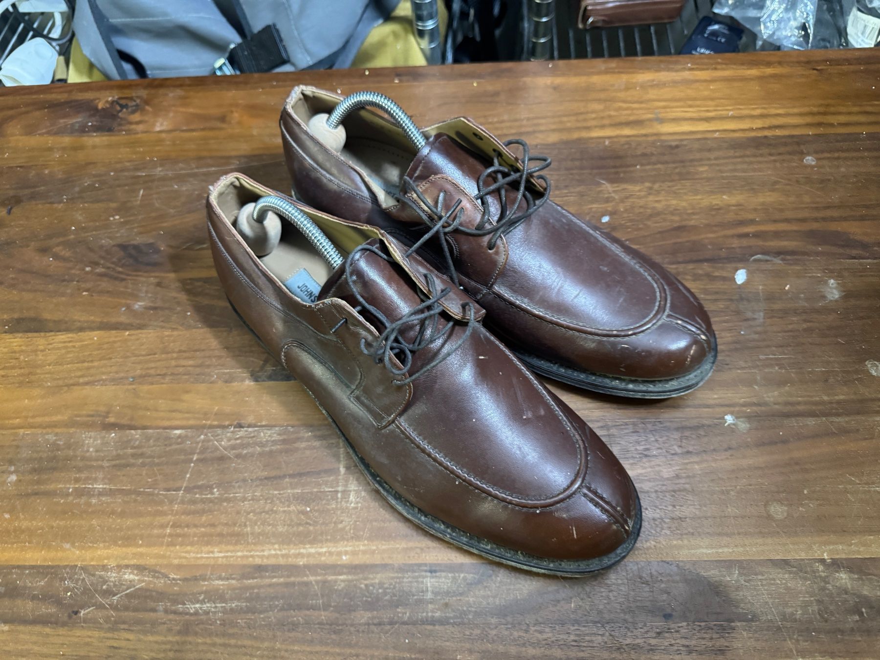 Scarpe da uomo: Johnston and Murphy Schuhe Rahmengenäht – Usato da Zürich venduto da Zuerich_Seebach 1