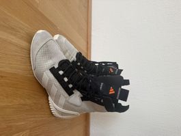 adidas Box Hog 4 Boxschuhe – Gr. 38 2/3 – Weiss/Schwarz