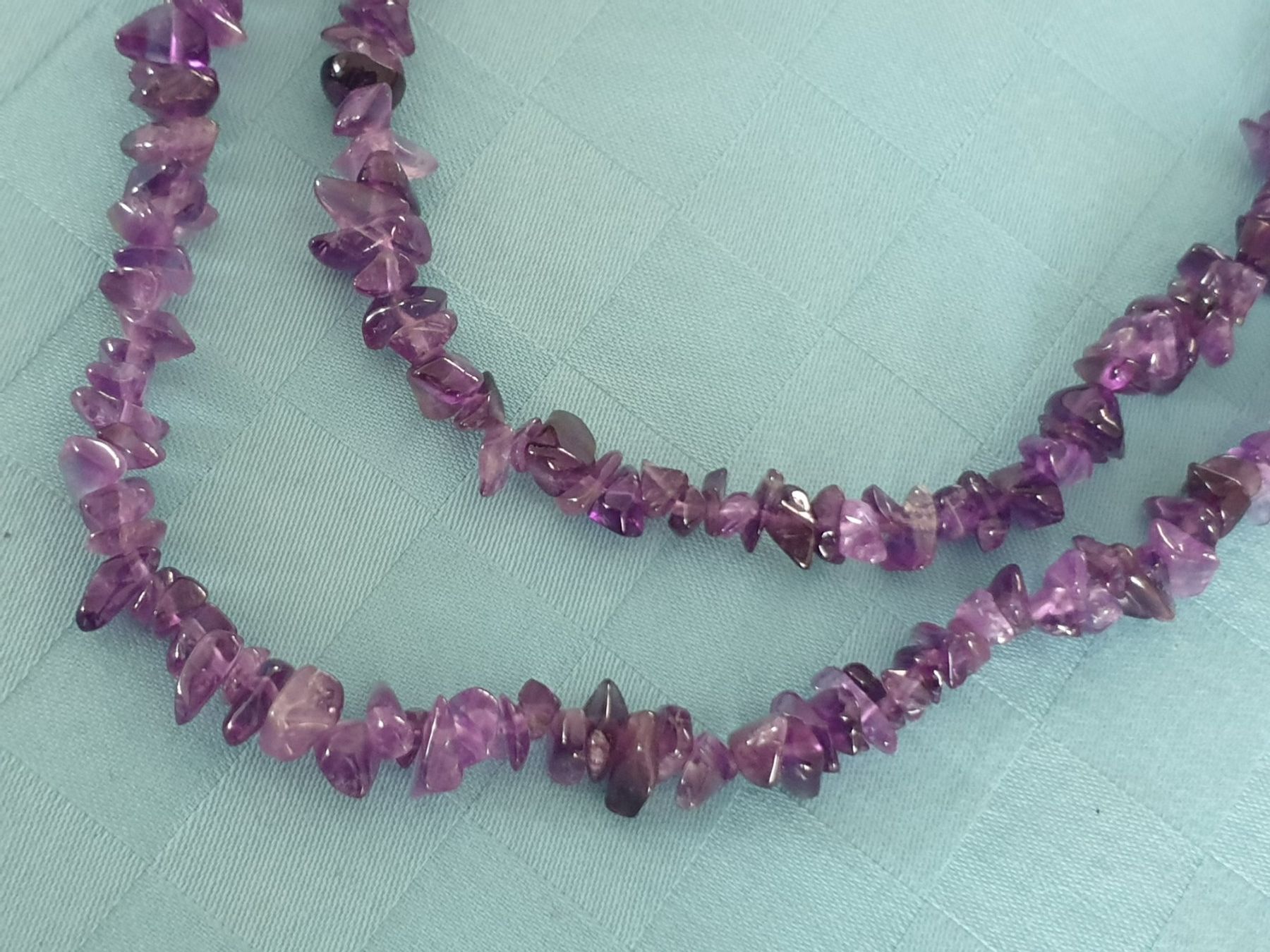 Catenine: Schmuck Halskette Kette Amethyst – Usato da Mörschwil venduto da spirspi 6
