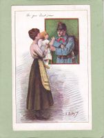 Kitsch Militar Frau Kind Soldat 1925