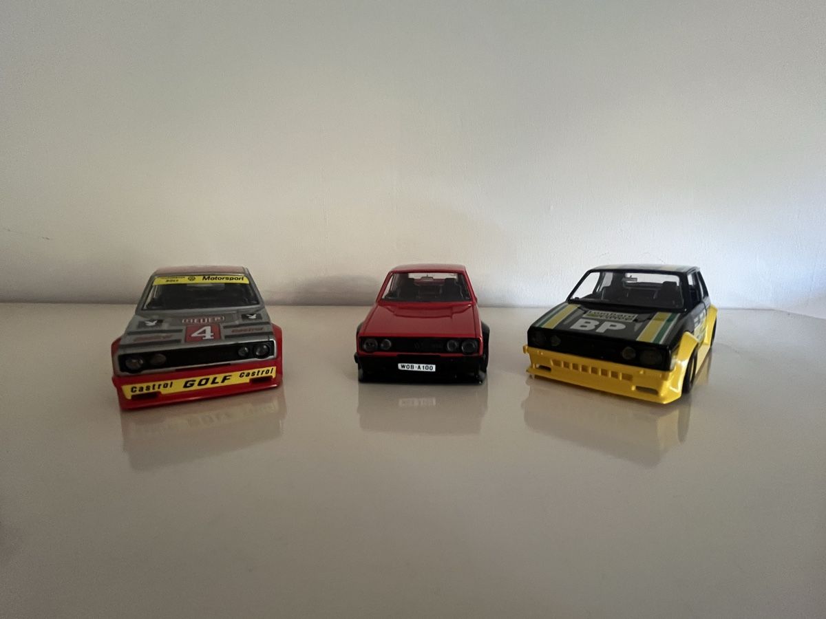 Bburago Voitures modèles: 3x VW Golf 1 Rallye Bburago – D'occasion à Wabern par Housi78