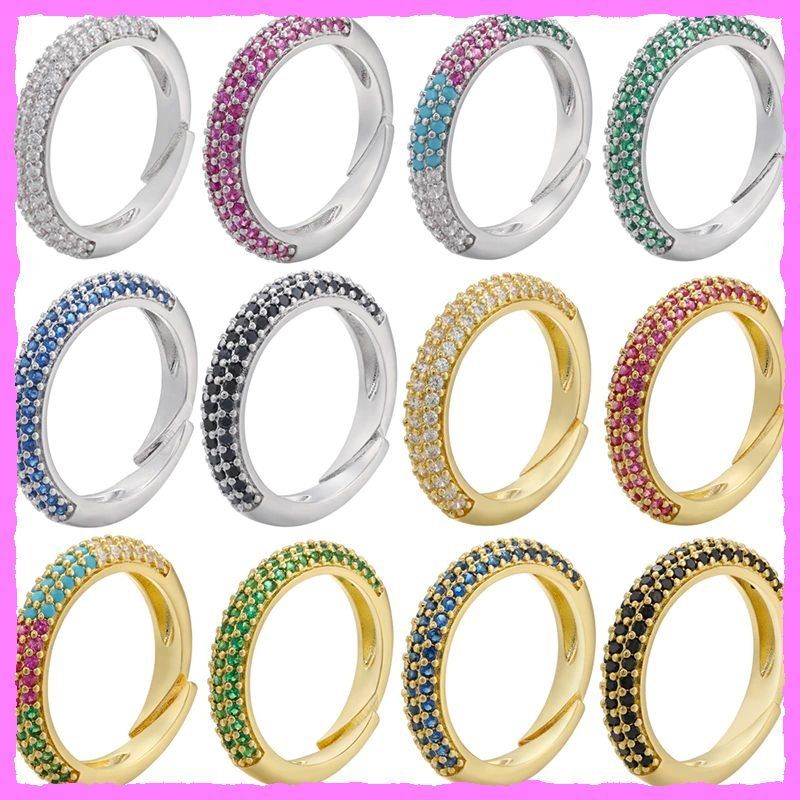 Anelli: Bezaubernder Ring mit Zirkonia / Ringgrösse verstellbar – Nuovo e nell'imballaggio originale da Oberglatt ZH venduto da Diamond-Girl 2