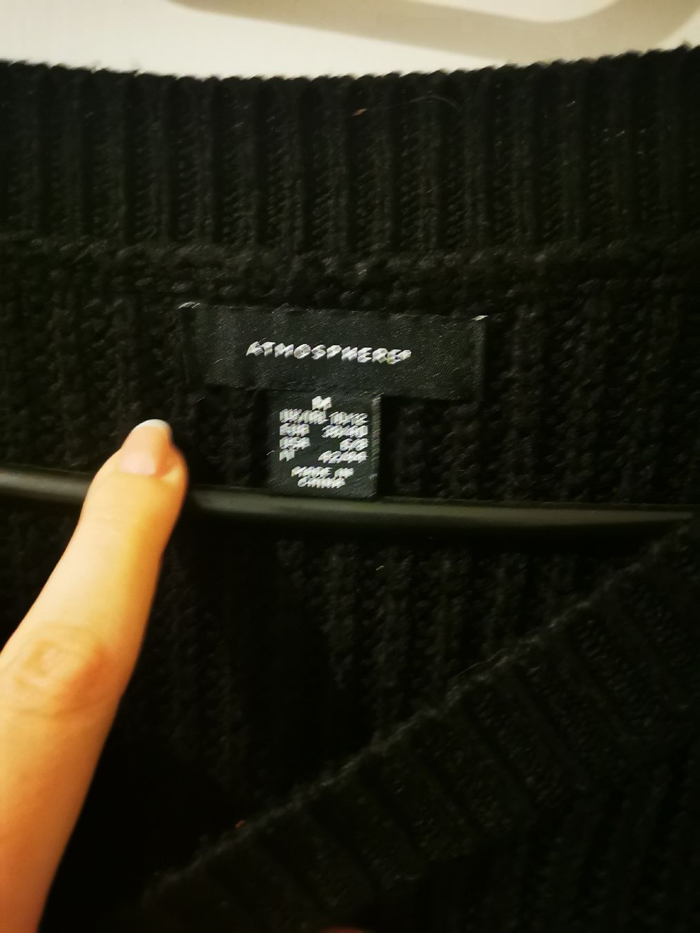 Maglioni & Felpe: Schwarzer Atmosphere Strickpullover mit Fransen, Gr. M – Nuovo (secondo la descrizione) da Balsthal venduto da Leila_Luna 1