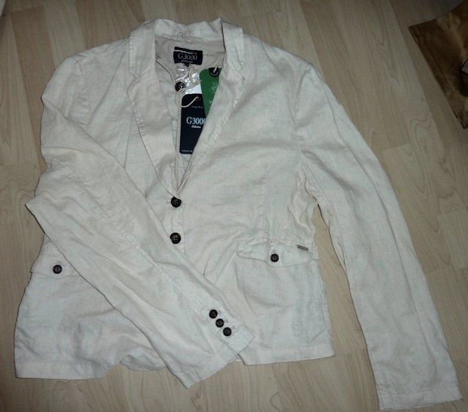 Giacche: Leinen Jacke  Blaser  Gr. 44 neu – Nuovo e nell'imballaggio originale da Melchnau venduto da BarbaraD01
