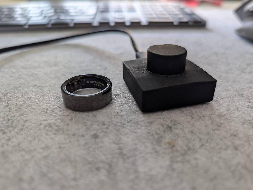 Anelli: Ultrahuman Ring Aster Air  Smart Ring Size 9 – Usato da Zürich venduto da YogaMatt