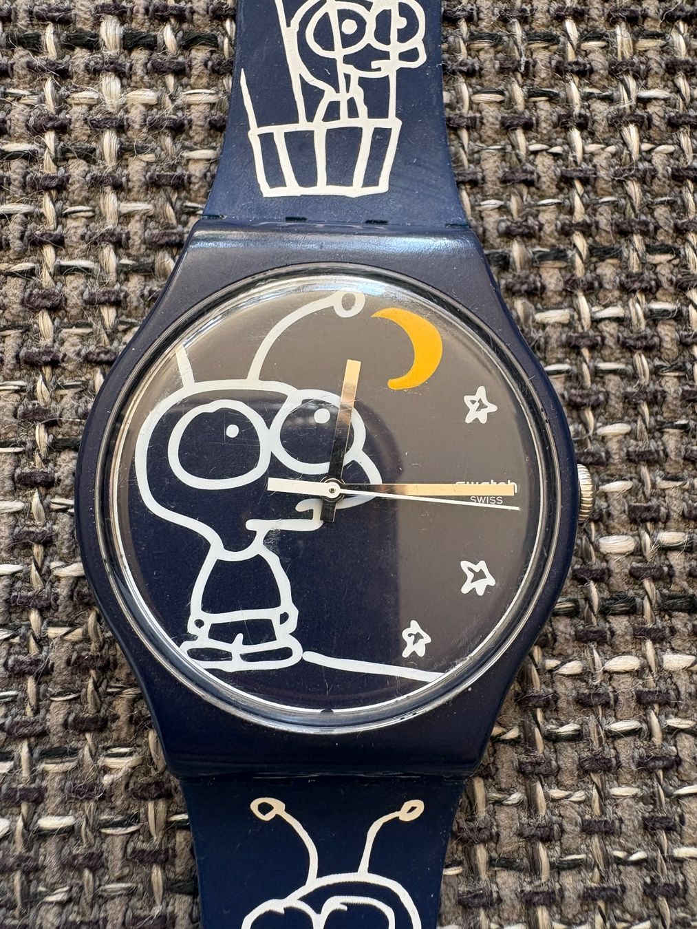 Swatch Orologi: Swatch Little Idiot by Moby SUOZ129S – Usato da Zürich venduto da TomCat78 1