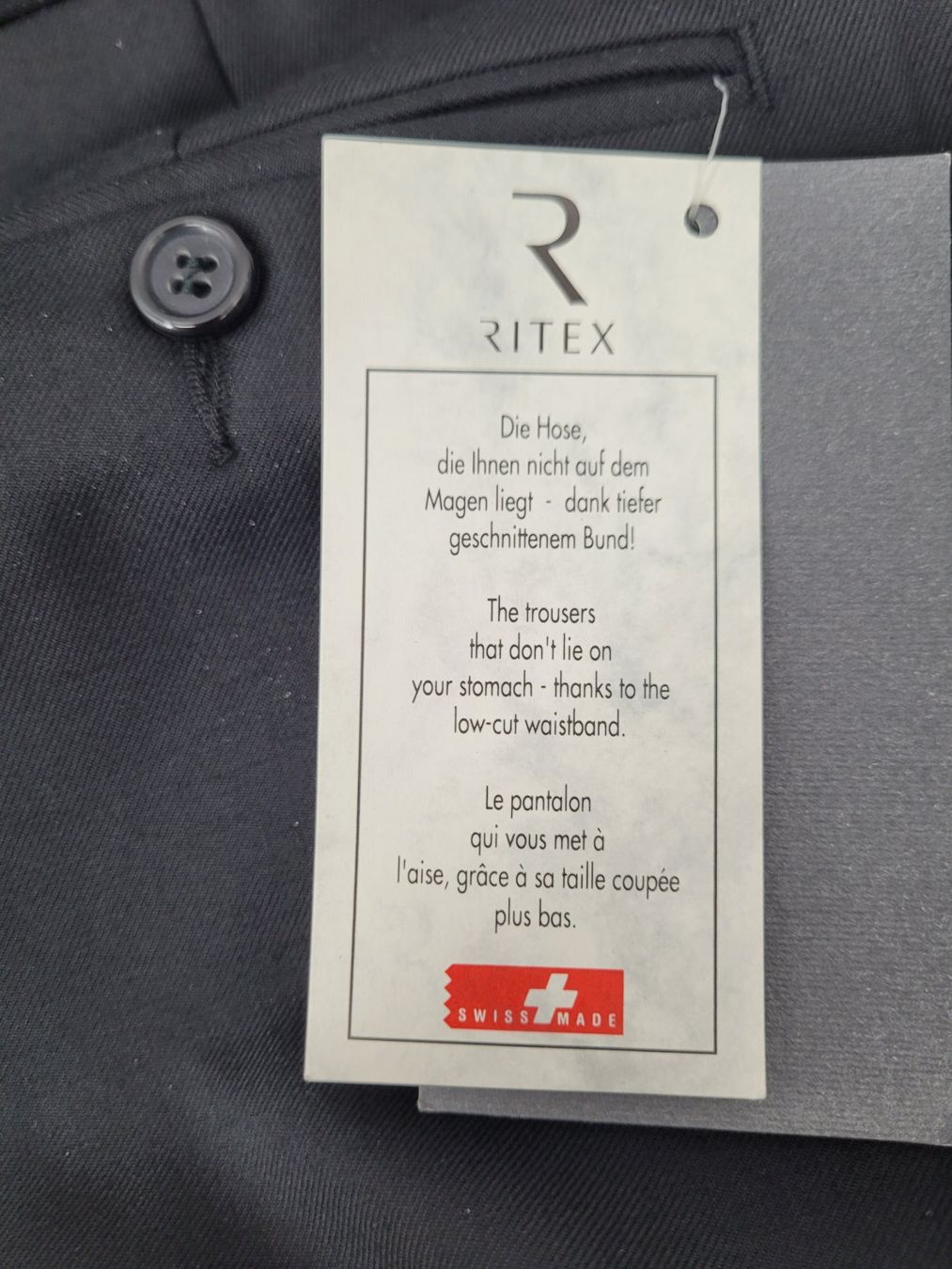 Pantaloni: RITEX Pantalon noir – Nuovo (secondo la descrizione) da Lausanne venduto da PlusValue_Lausanne 2