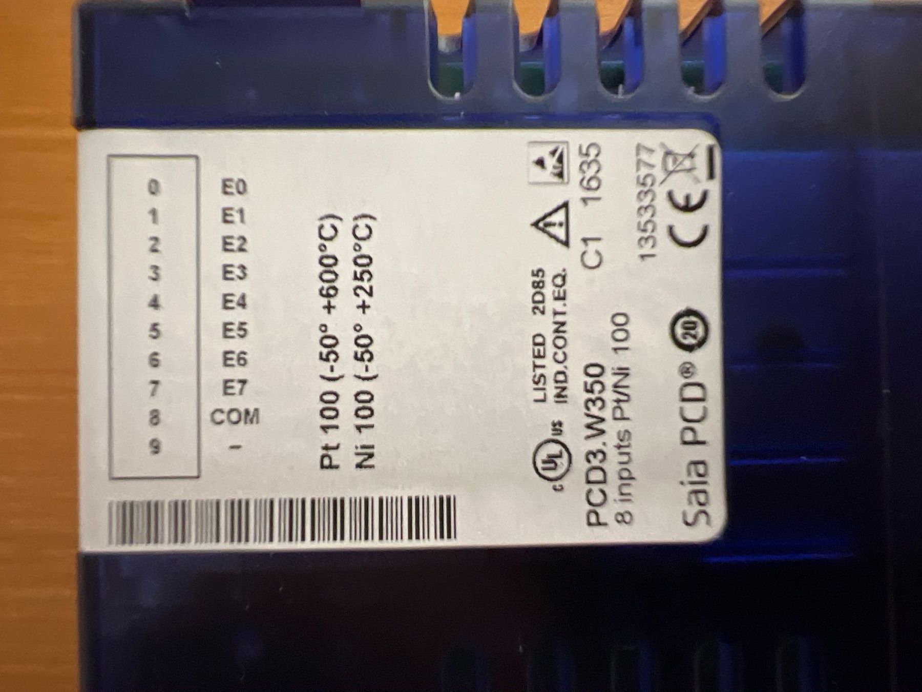 Sistema di controllo: Analog- E-Modul  PCD3.W350 8 Eingänge für PT100 – Nuovo e nell'imballaggio originale da Kaltbach venduto da tweka56 2