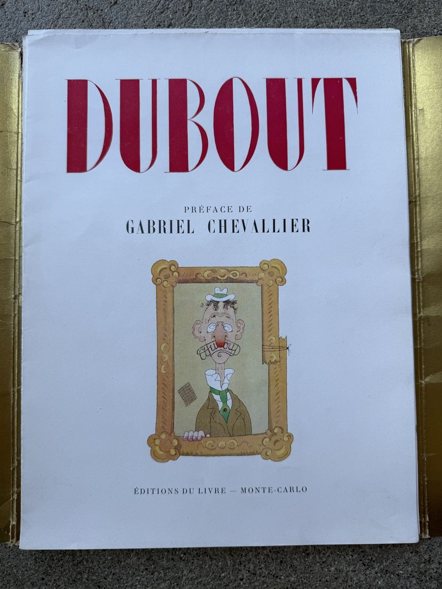Bücher: Mappe DUBOUT Préfas du Gabriel Chevallier 1944 – Gebraucht aus Konolfingen von petzipetz 1