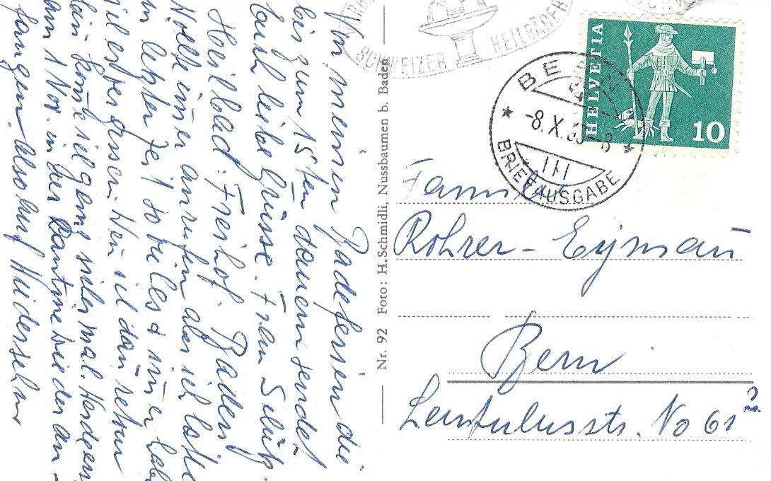 Cartoline postali: ASK Kurort Baden, Schweiz – Usato da Kloten venduto da Kloetip 1
