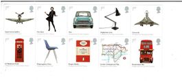 UK designs  Mini-Rock, Concorde ,,, 1 Streifen  **