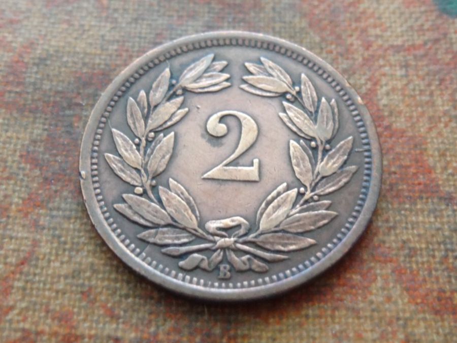 Tutti le monete: 2 Rp. 1883   (C) – Usato da Romanel-sur-Lausanne venduto da Swift13 1