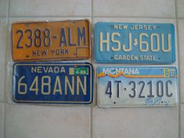 NEW YORK NEW JERSEY NEVADA UND MONTANA ( ALLES PAARE)