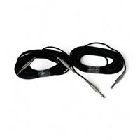 2x 10m Audiokabel 6.35mm Klinke M Mono (X1027)