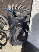 Ladies Golf Bag Quiet Organizer with Trolley Black Used