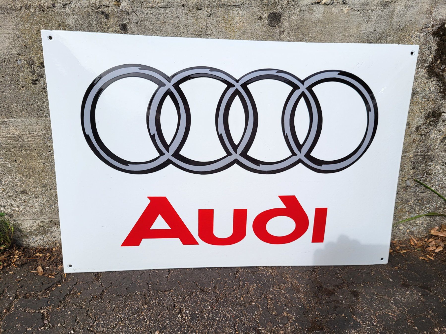 Schilder: Emailschild Audi – Gebraucht aus Zürich von timbuktu03