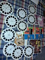 View-Master-Set mit vielen Dias Spielzeug Vintage 