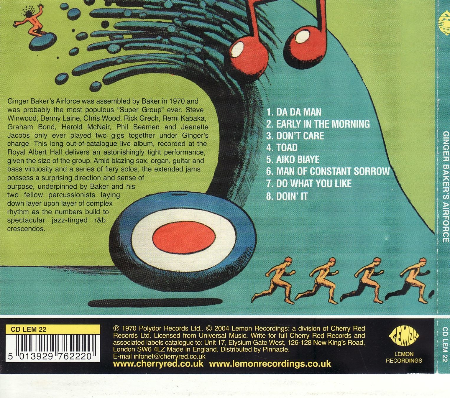 CDs: Ginger Baker's Air Force – Neuf (Voir description) à Boussens par catfood01 1