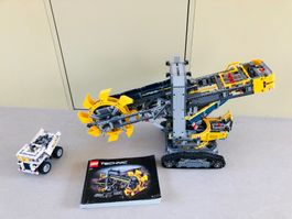 LEGO Technic Schaufelradbagger 42055 mit Anleitung gebraucht