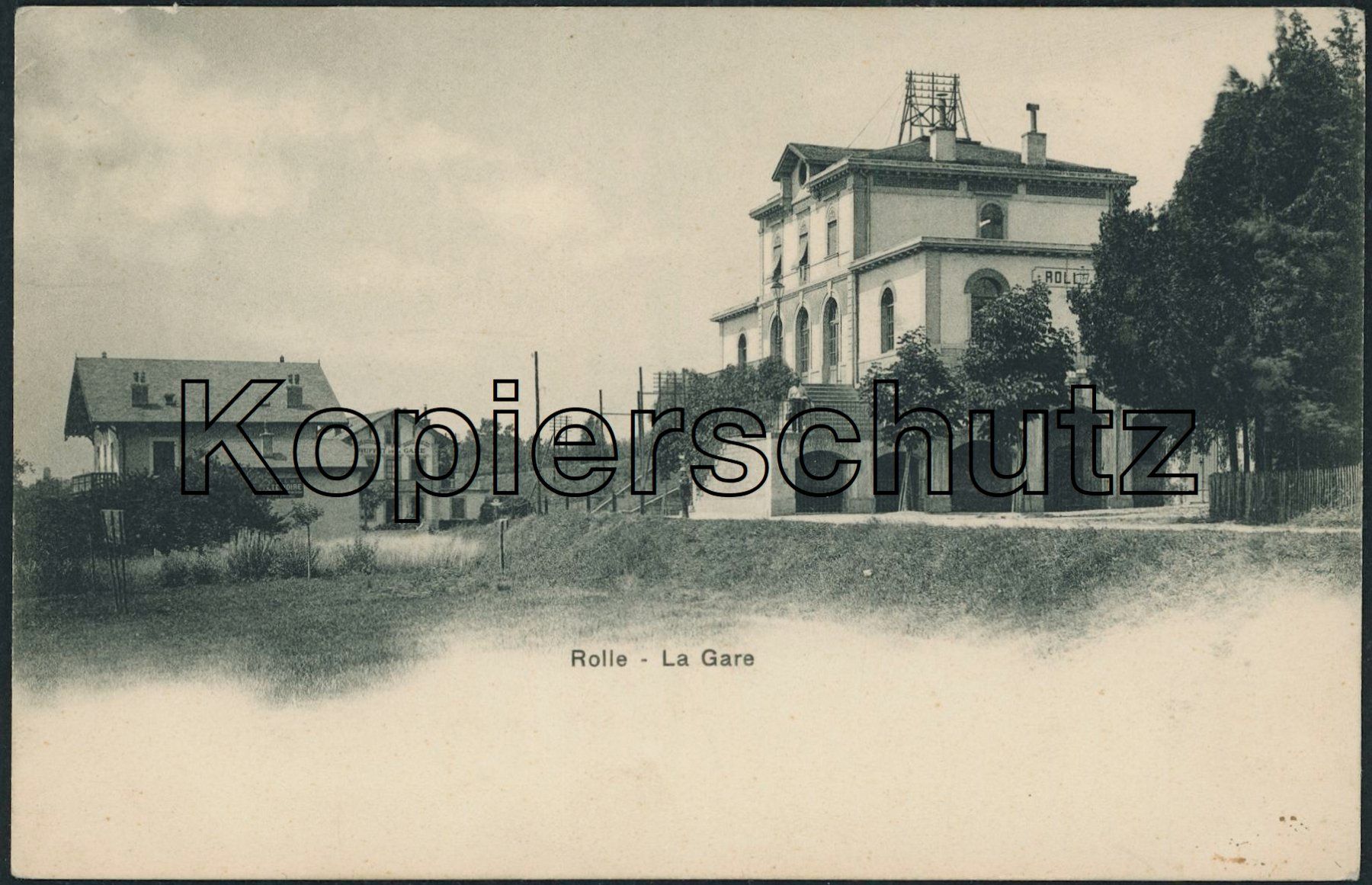 Cartoline postali: VD Rolle - Bahnhof - Bahn – Nuovo (secondo la descrizione) da Schindellegi venduto da leecollect