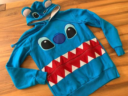 LILO & STICH ultra cooler Stichpullover mit Funktion Gr. S/M