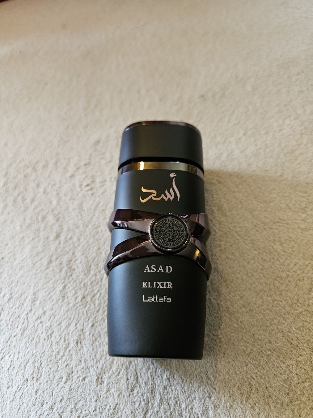 Lattafa Parfum & Eau de Toilette: Lattafa Asad Elixir (5ML) Glass Decant – Neu (gemäss Beschreibung) aus Gryon von Mike_Decants