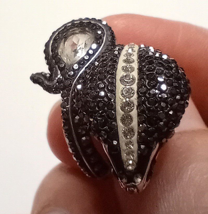 Swarovski Ringe: Bague Swarovski Cobra royal - taille 53 – Gebraucht aus Neuchatel von Vlenoble 4