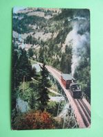 Ansichtskarte Koloriert, Rigibahn, Schurtobelbrücke, ca1915.