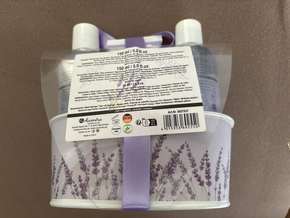 Altro per la cura del corpo: Coffret de bain Lavande Accentra NEUF – Nuovo e nell'imballaggio originale da Delémont venduto da Ma_LoU.01 1
