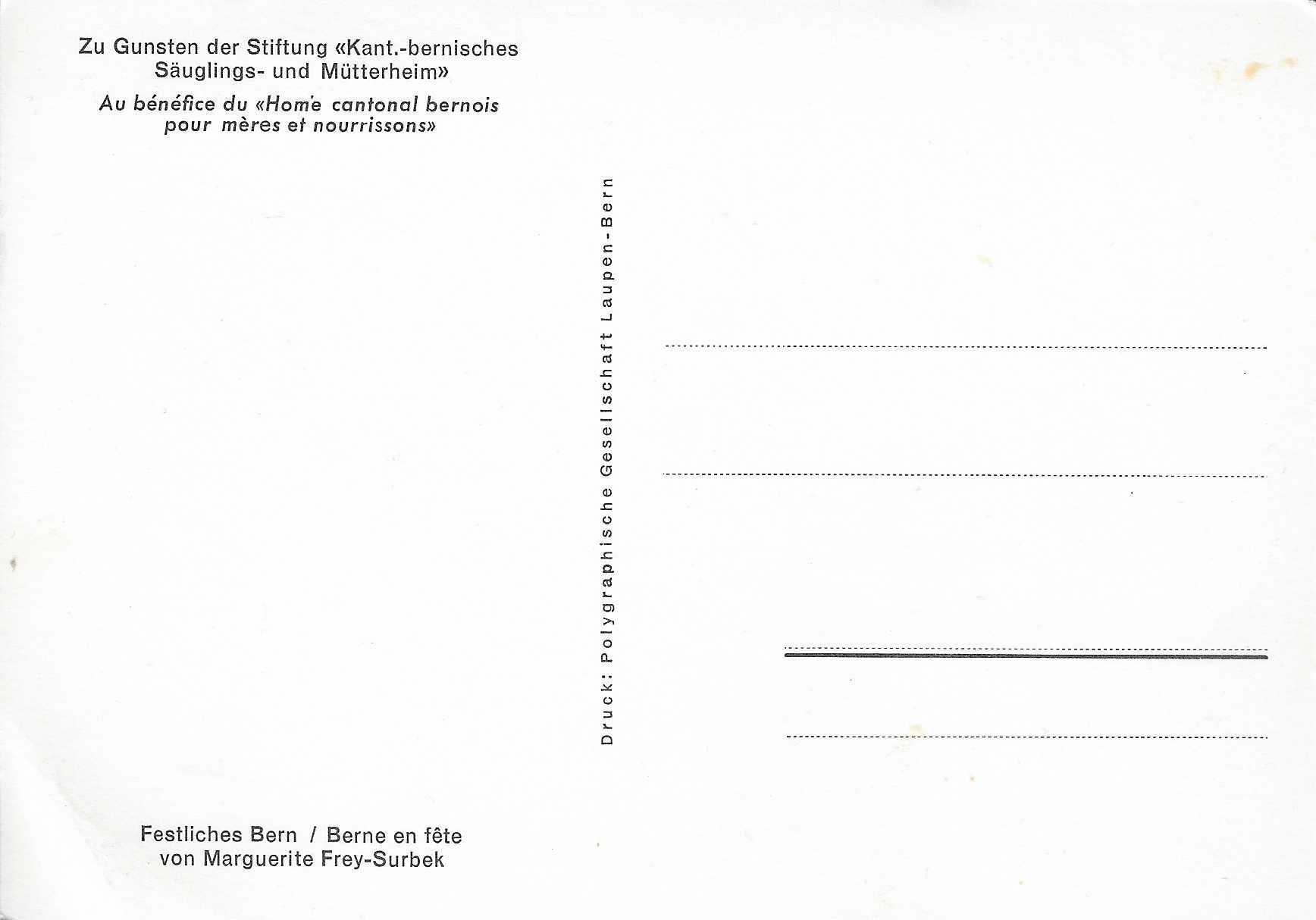 Cartoline postali: Festliches Bern – Nuovo (secondo la descrizione) da Rothrist venduto da Stranglehold 1