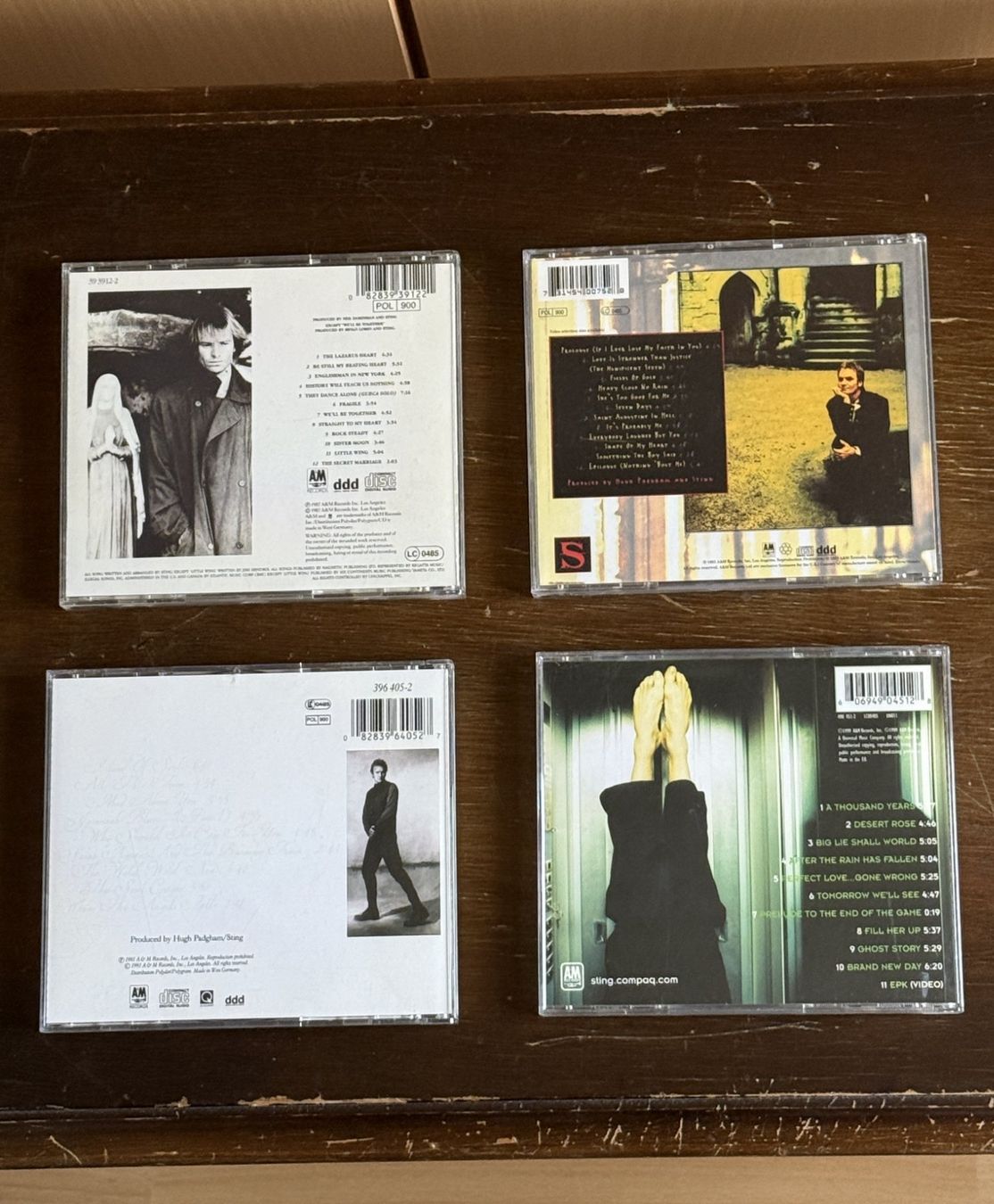 CD: 4 CD´s von Sting – Usato da Itingen venduto da Spawn 1