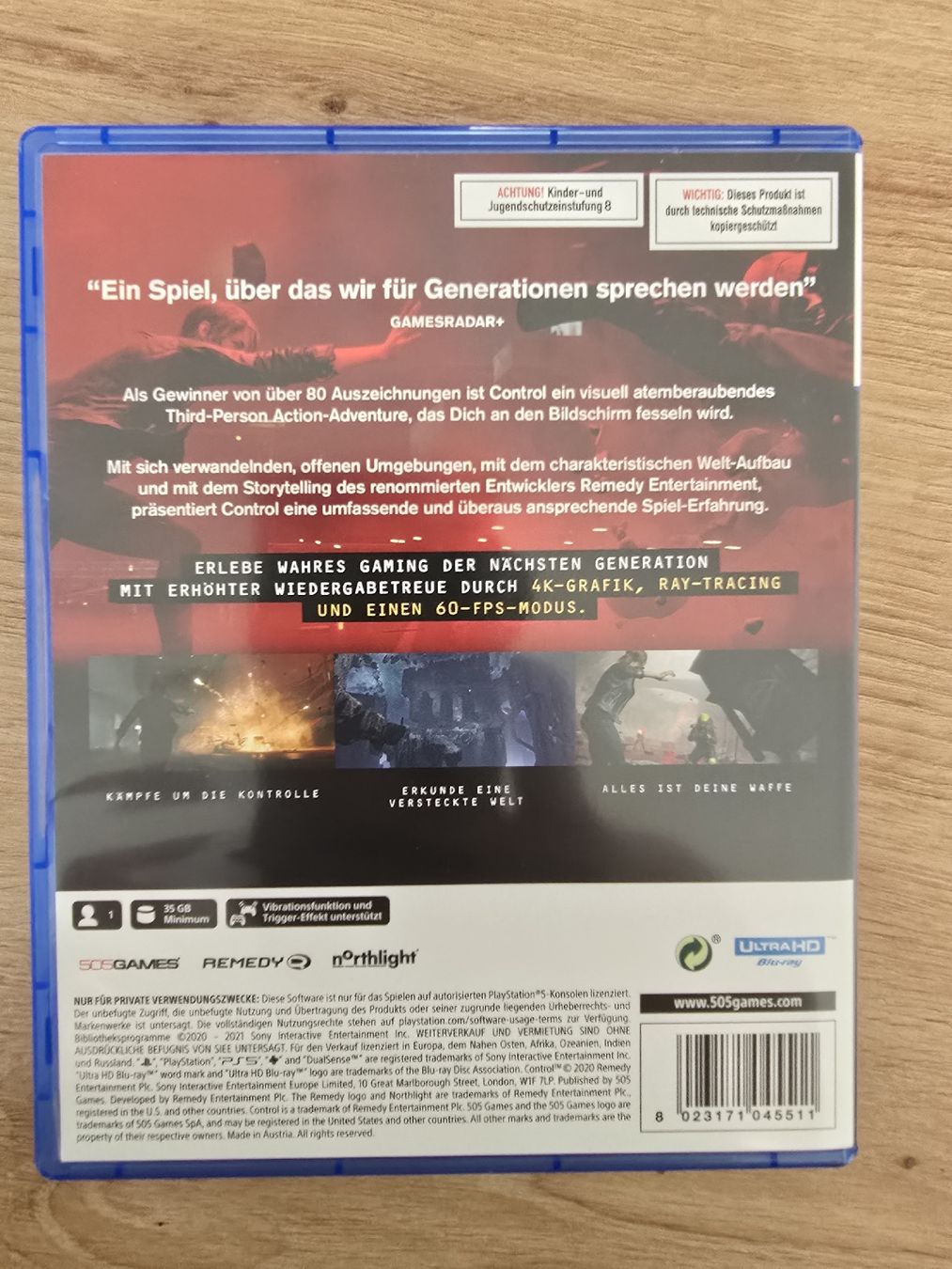 Sony Spiele: Control Ultimate Edition PS5 Top Zustand  – Gebraucht aus Chur von 1996hiphop 1