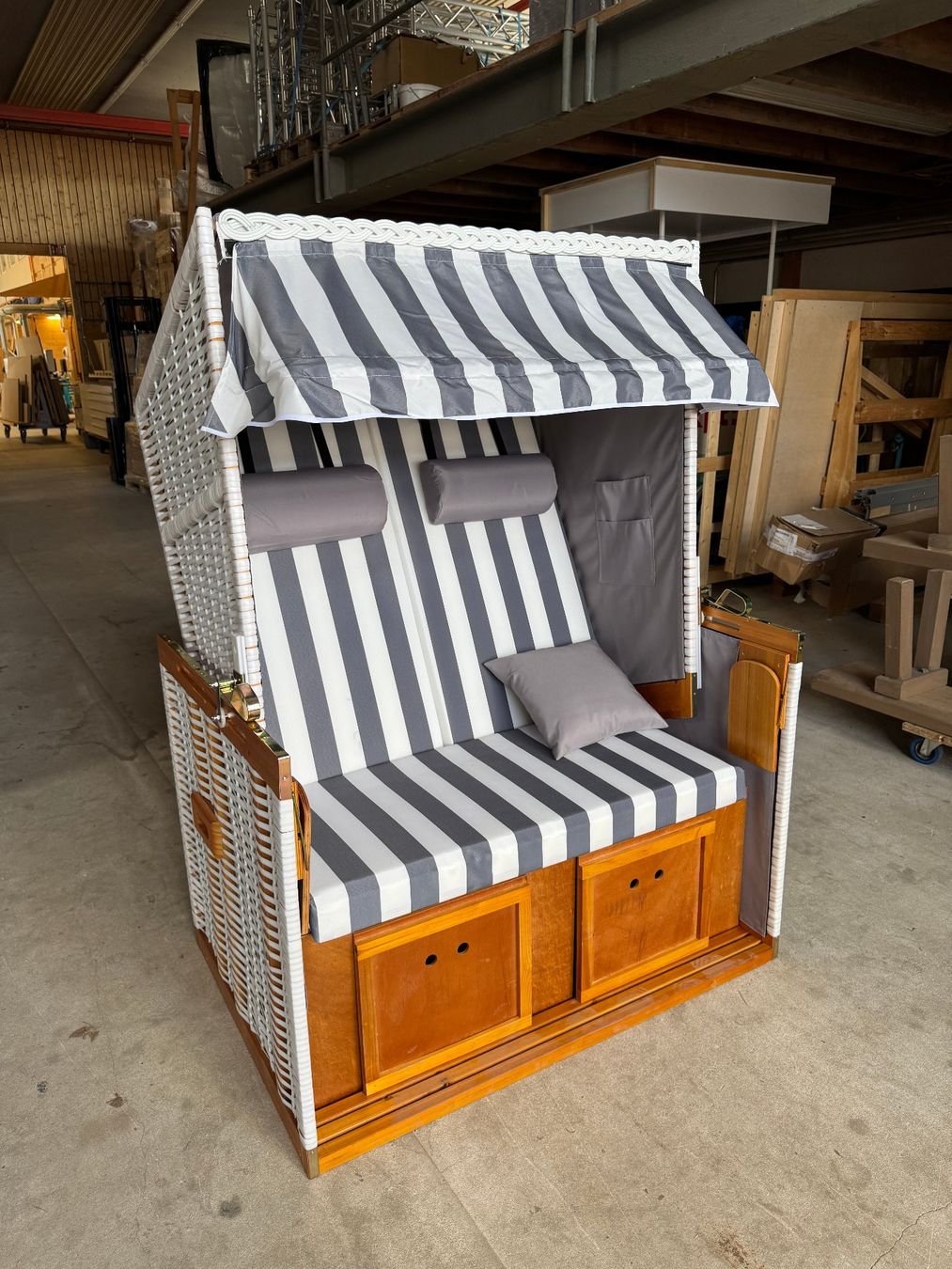 Poltrone: Strandkorb NORDERNEY DELUXE Strandkorb XXL – Nuovo e nell'imballaggio originale da Bern venduto da ajaquet 1