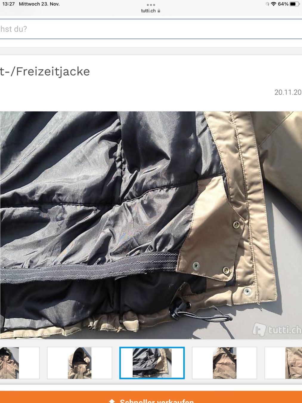 Giacche: Sport-/ Freizeitjacke Grösse S/M – Nuovo (secondo la descrizione) da Rabius venduto da bri_ca76 3
