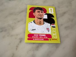 Panini Sticker FIFA Fussball WM 2026 Manaf Younis IRQ 8