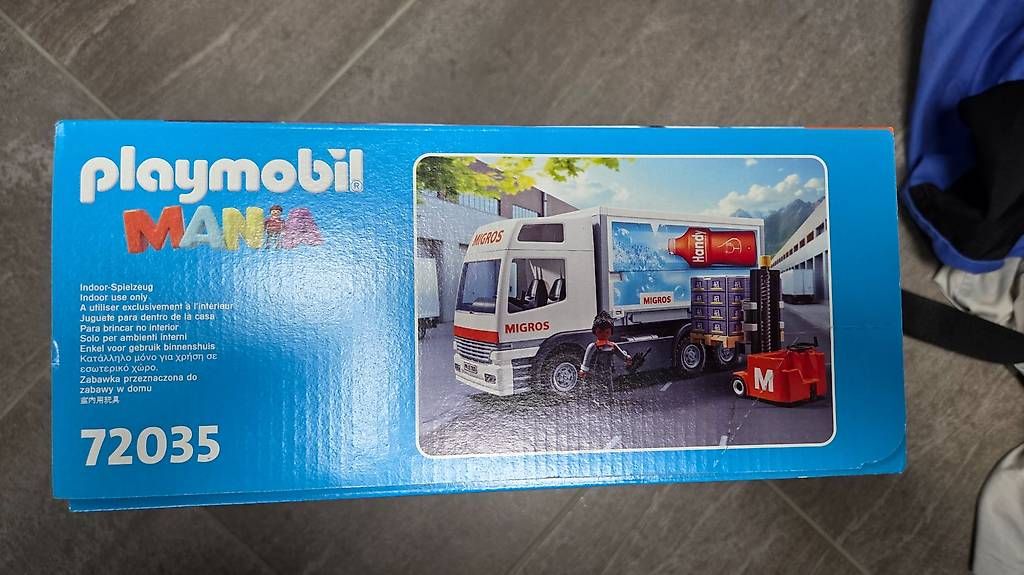 Giocattoli: Migros Playmobil Lastwagen – Usato da Reichenbach i. K. venduto da PfipfPfupf 2