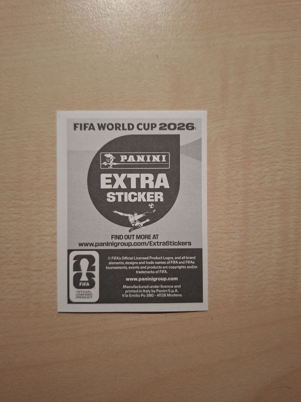 Panini Carte collezionabili: Valverde Panini Extra Sticker – Nuovo (secondo la descrizione) da Bretzwil venduto da AnnenHolz 1