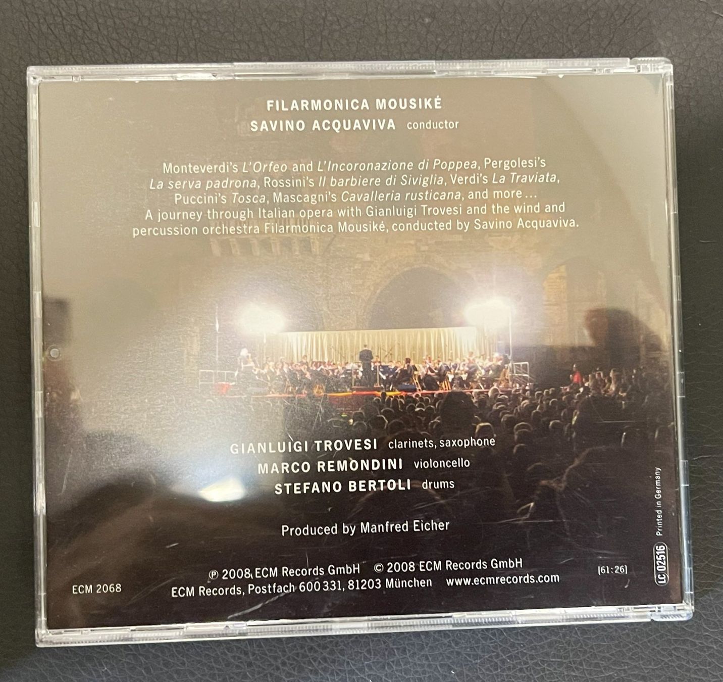 CD: GIANLUIGI TROVESI  ALL`OPERA - PROFUMO DI VIOLETA CD – Usato da Oftringen venduto da Vucki 1