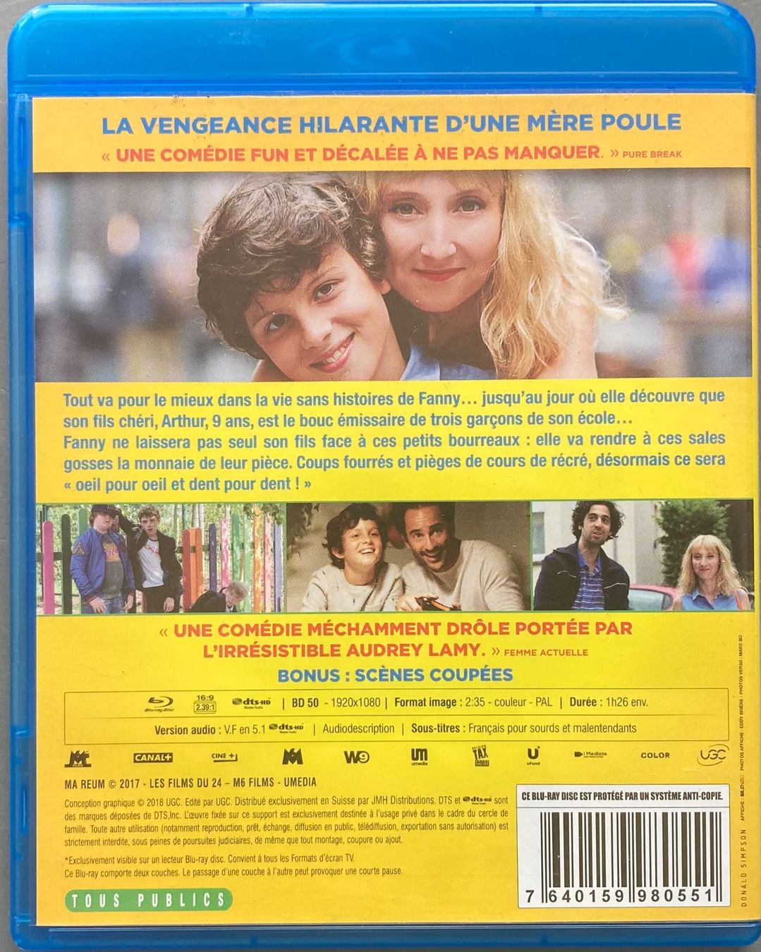 Tutti i DVDs: MA REUM (AUDREY LAMY) – Usato da Poliez-Pittet venduto da Newtown-Records 1