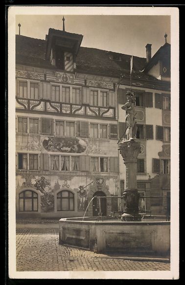 Cartes postales: AK Zug, Kolinbrunnen – D'occasion à Berlin par bartko-reher