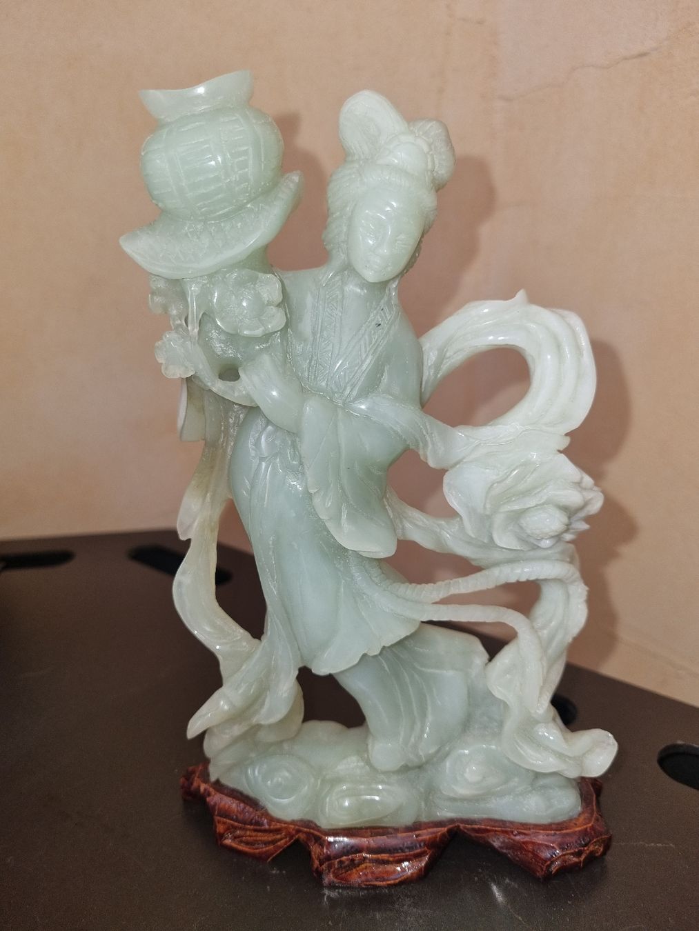 Statuette: Statuette en jade d'une Geisha – Usato da Savièse venduto da rox_wpp5 1