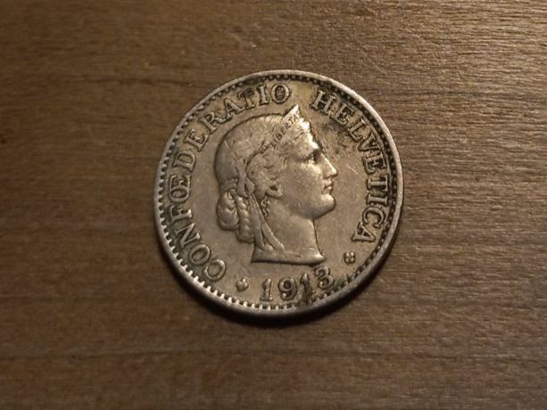 Tutti le monete: 10 Rappen 1913 – Usato da Zürich venduto da Hofzgee 1