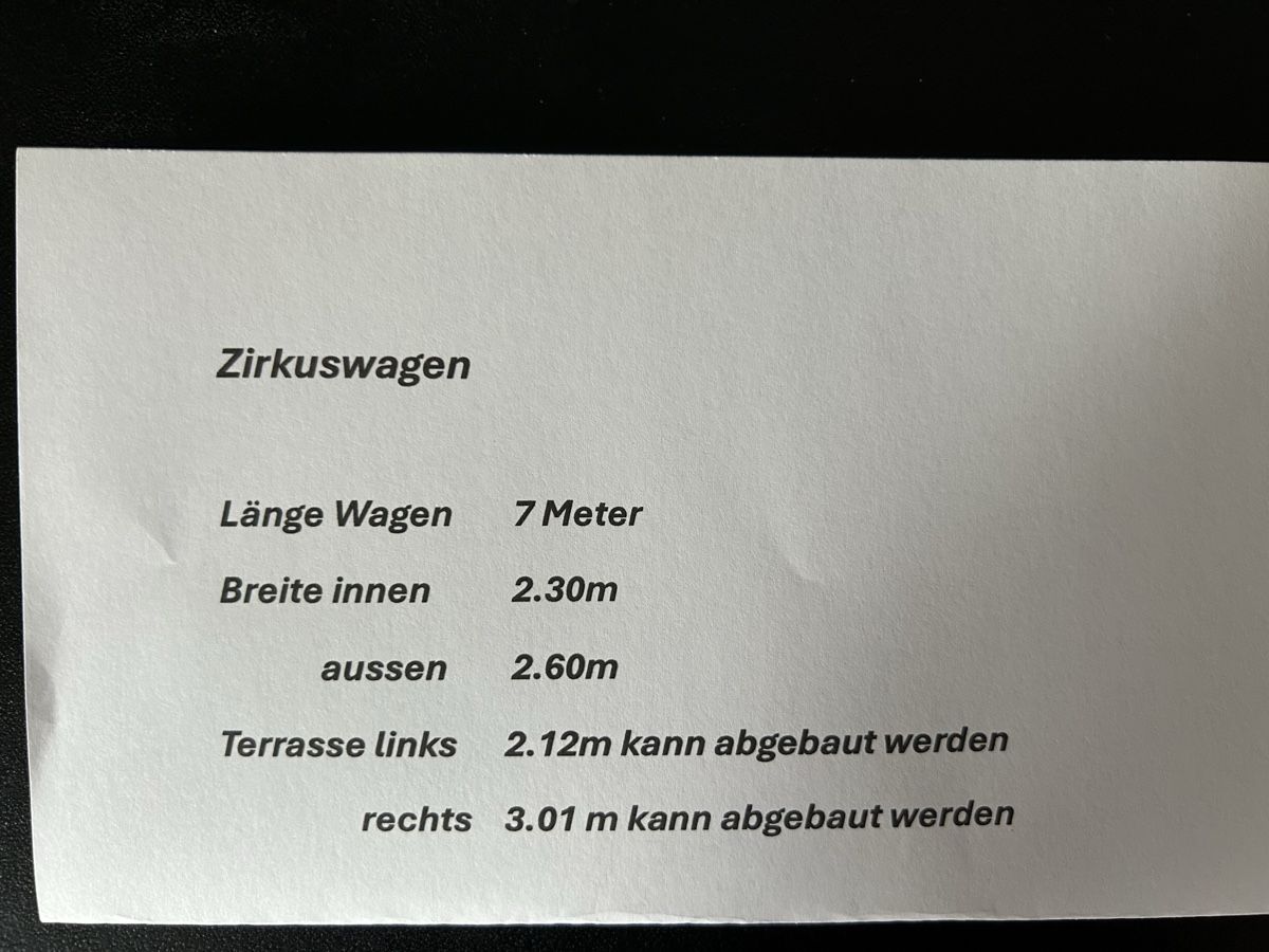 Veicoli da campeggio: Zirkuswagen gut ausgebaut – Usato da Birmenstorf AG venduto da bir_9tbh 8