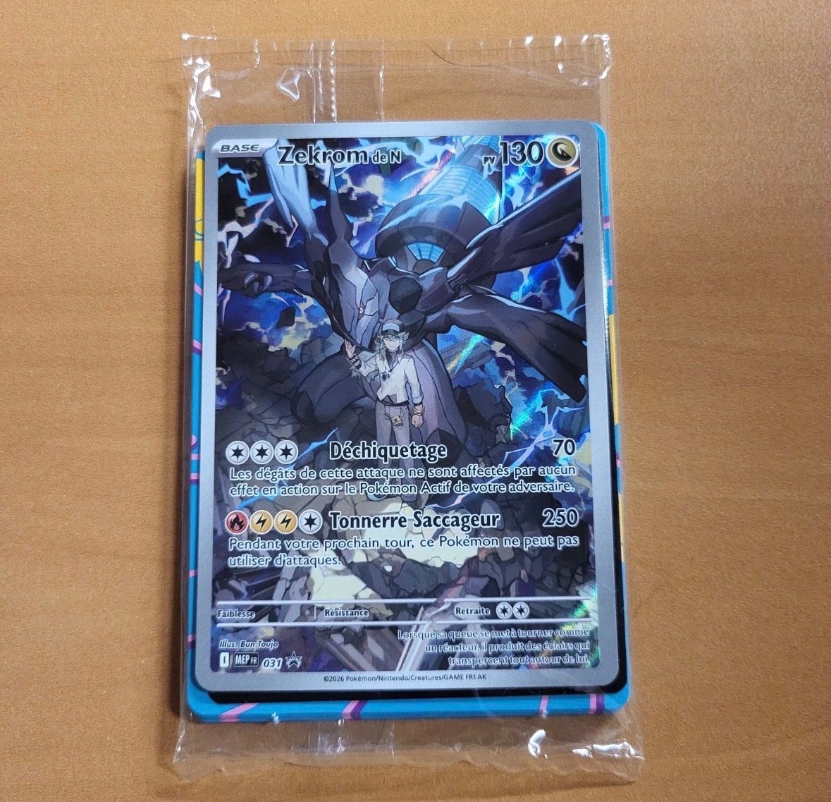 Pokémon Carte collezionabili: Promo etb 2,5 zekrom de n – Nuovo e nell'imballaggio originale da Sion venduto da Pokexpert
