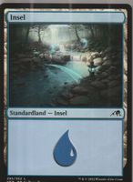 TCG Magic The Gathering MTG De NEO 285 BASIC LANDS Insel