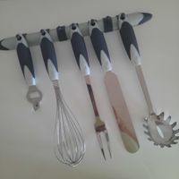 Küchenhelfer Set 5-teilig inkl. Leiste, wenig gebraucht